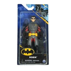 Dc Comics Robin 6 Inch Action Figure Spin Master Ages 3 And Up Collection